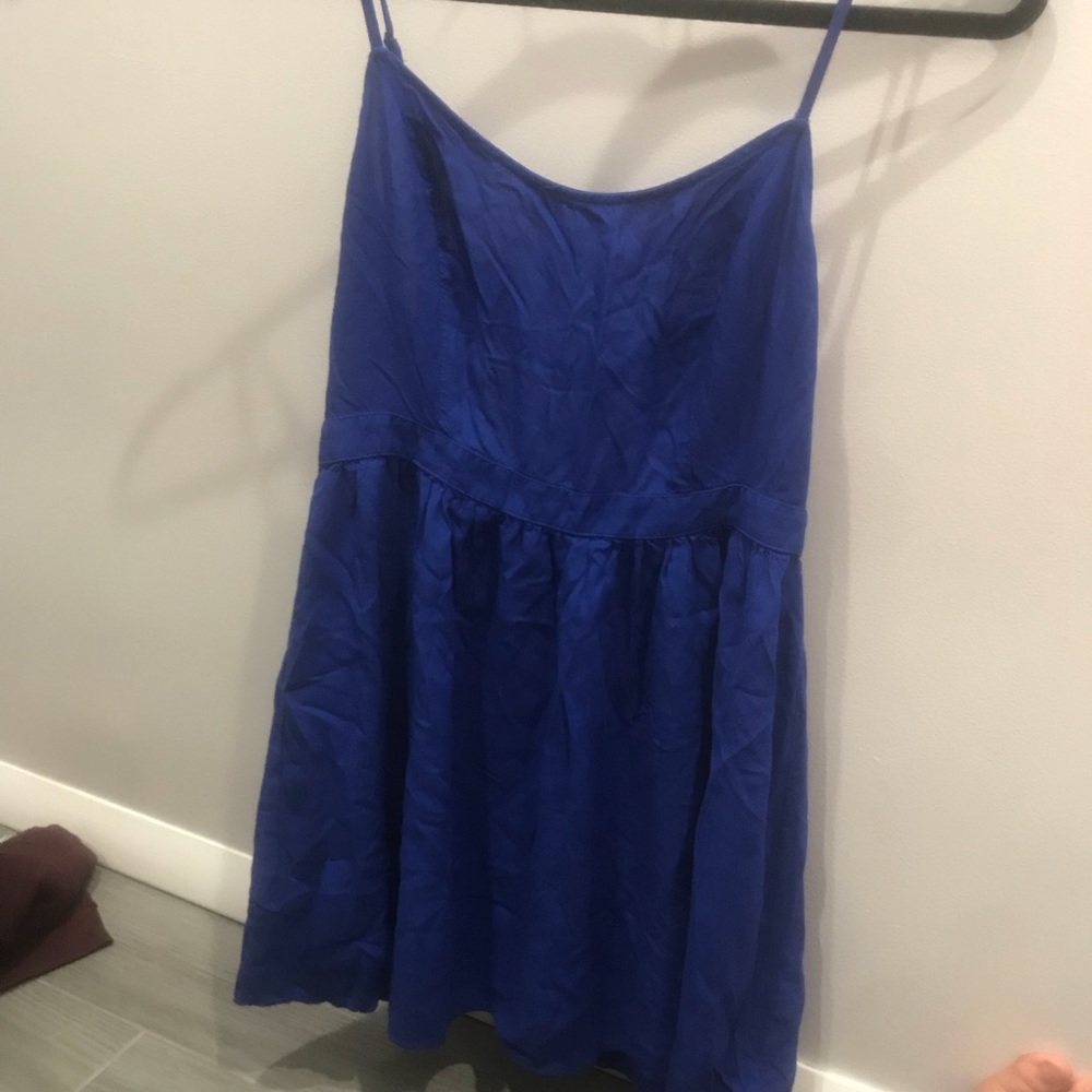 American Eagle blue mini dress